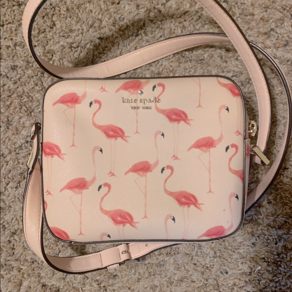 Kate Spade Crossbody Flamingo purse!